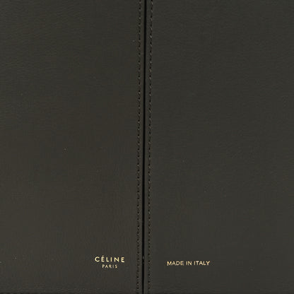 Celine Supple Natural Calfskin Medium Tri-Fold Bag Stone 7 of 10