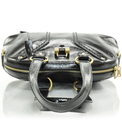 Saint Laurent Patent Medium Muse Black 5 of 9