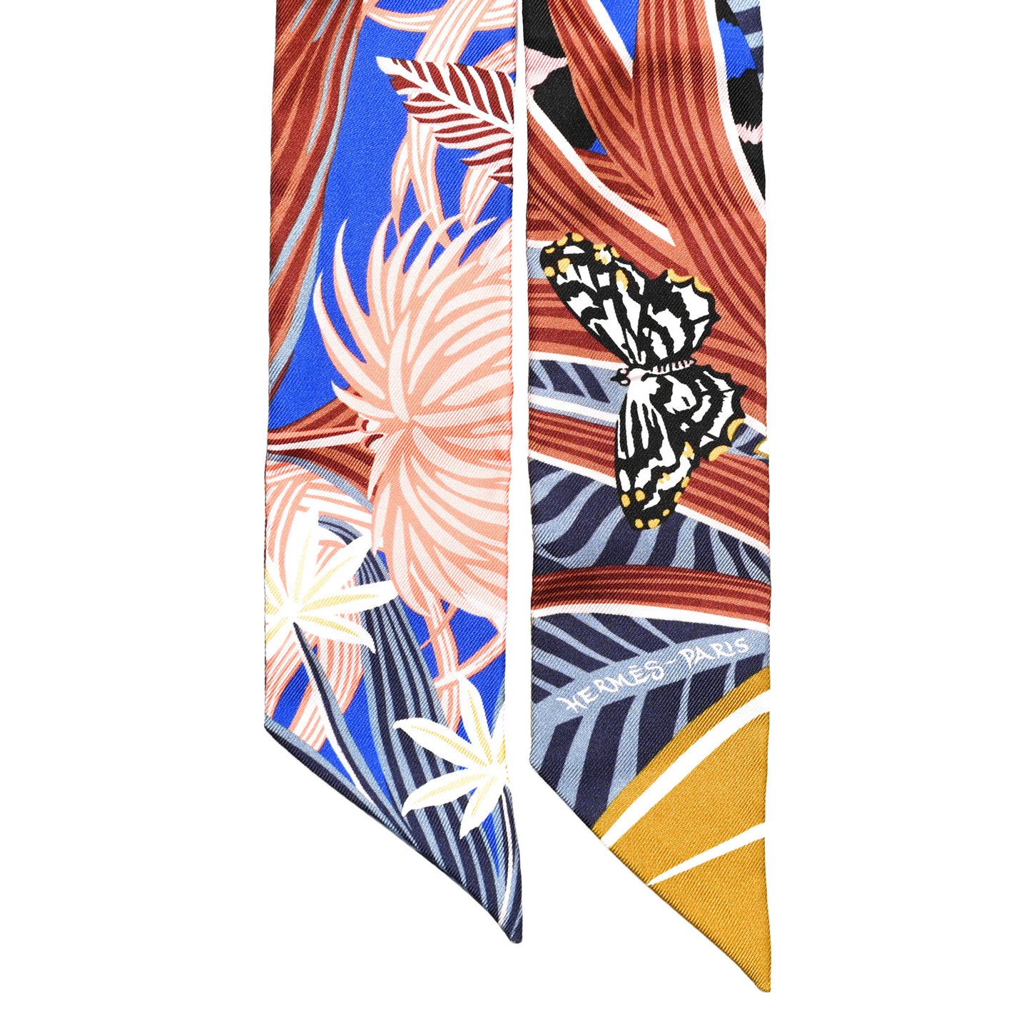 Silk Jaguar Quetzal Twilly Bleu Roy Brun Saumon