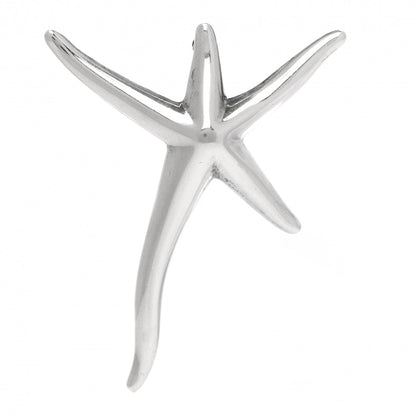 Tiffany Sterling Silver Extra Large Starfish Brooch Pin 1 of 4