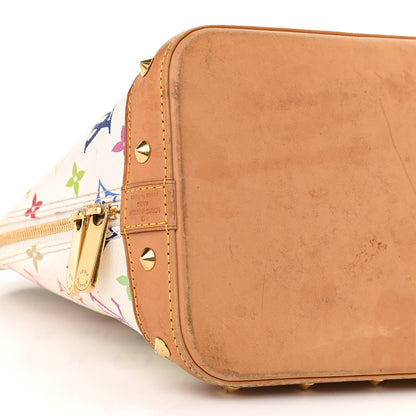 Louis Vuitton Monogram Multicolor Alma White 8 of 12