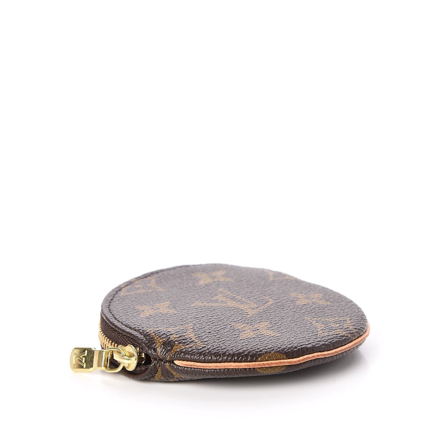 Monogram Round Coin Purse