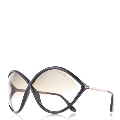 Tom Ford Liora Sunglasses TF528 Black 1 of 8