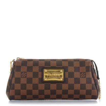 Louis Vuitton Damier Ebene Eva Clutch 1 of 7