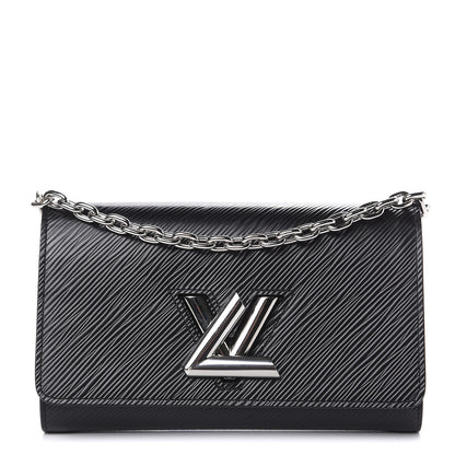 Louis Vuitton Epi Twist Chain Wallet Black 1 of 8