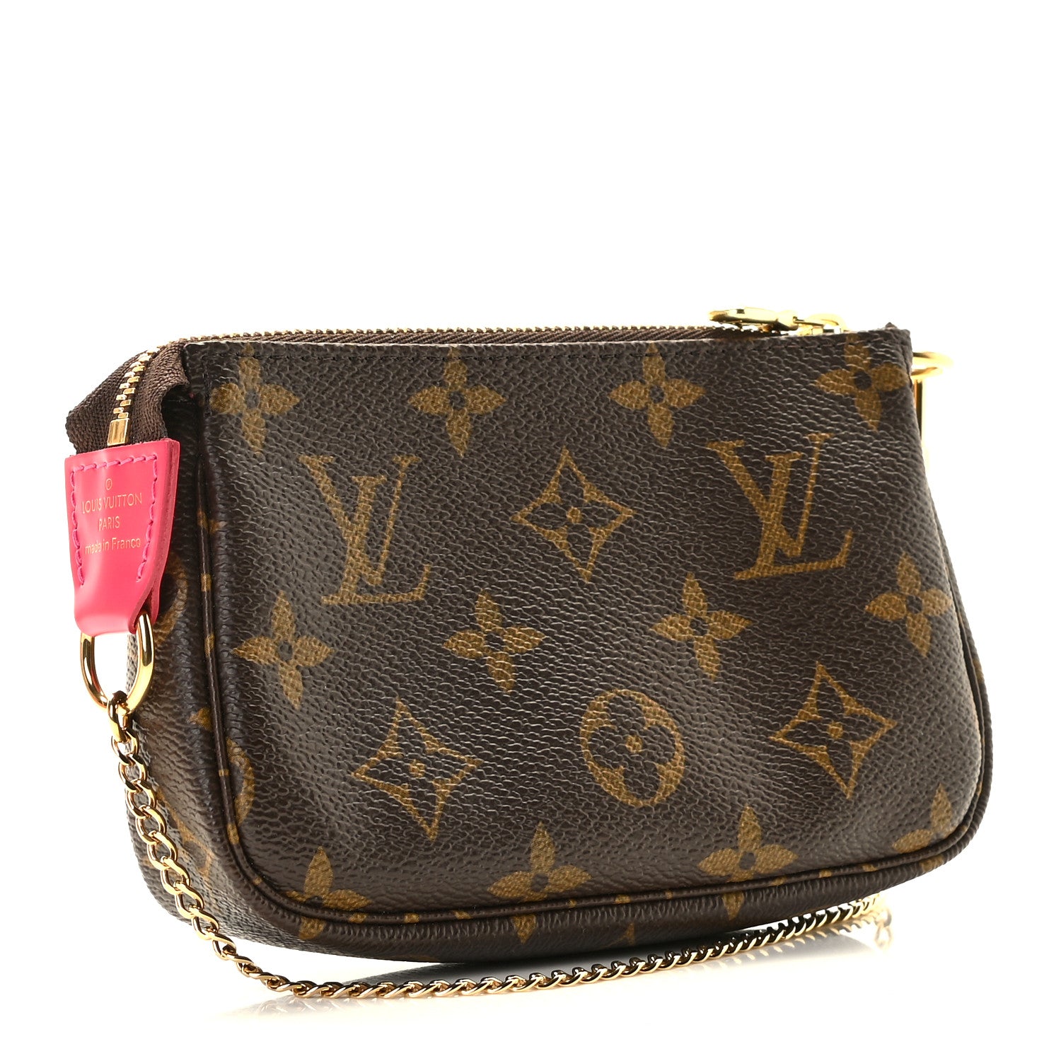 Louis Vuitton Monogram 2020 Christmas Animation Roller Coaster Mini Pochette Accessories Pivoine 2 of 8