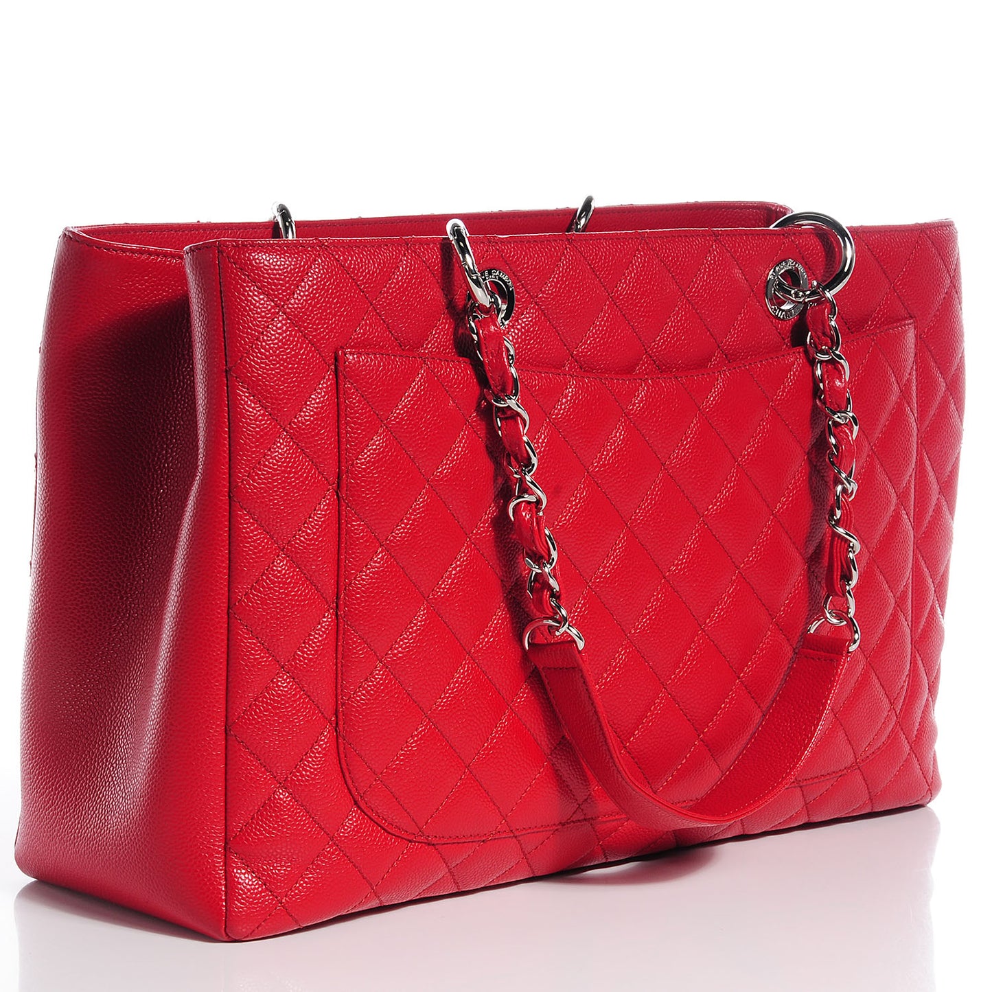 Caviar XL Grand Shopping Tote GST Red