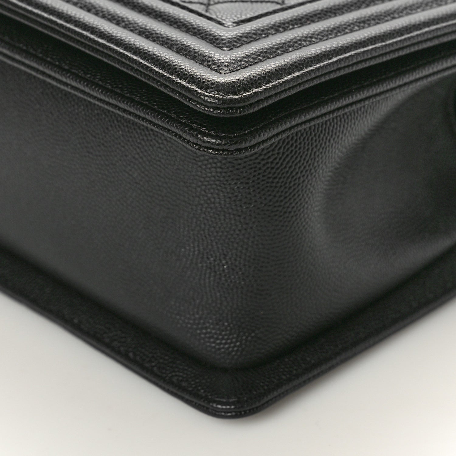 Chanel Caviar Quilted Medium Boy Flap Black 10 of 10