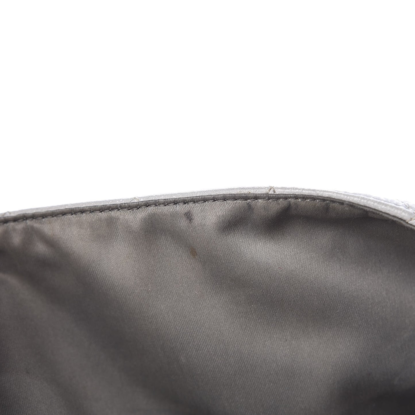 Vinyl Quilted Jumbo Melrose Degrade Flap Black