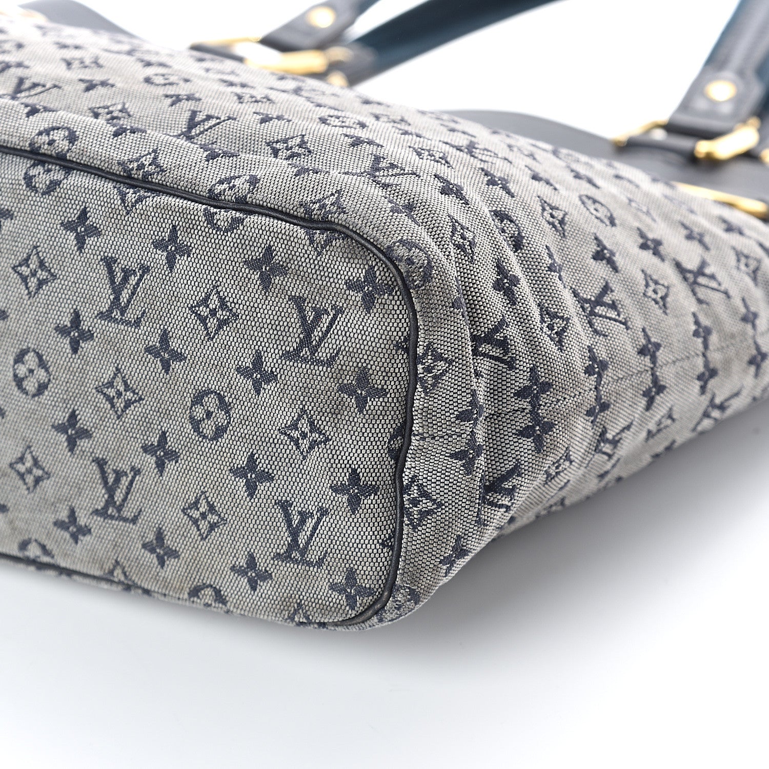 Louis Vuitton Mini Monogram Lucille GM Blue 8 of 8