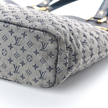 Louis Vuitton Mini Monogram Lucille GM Blue 8 of 8