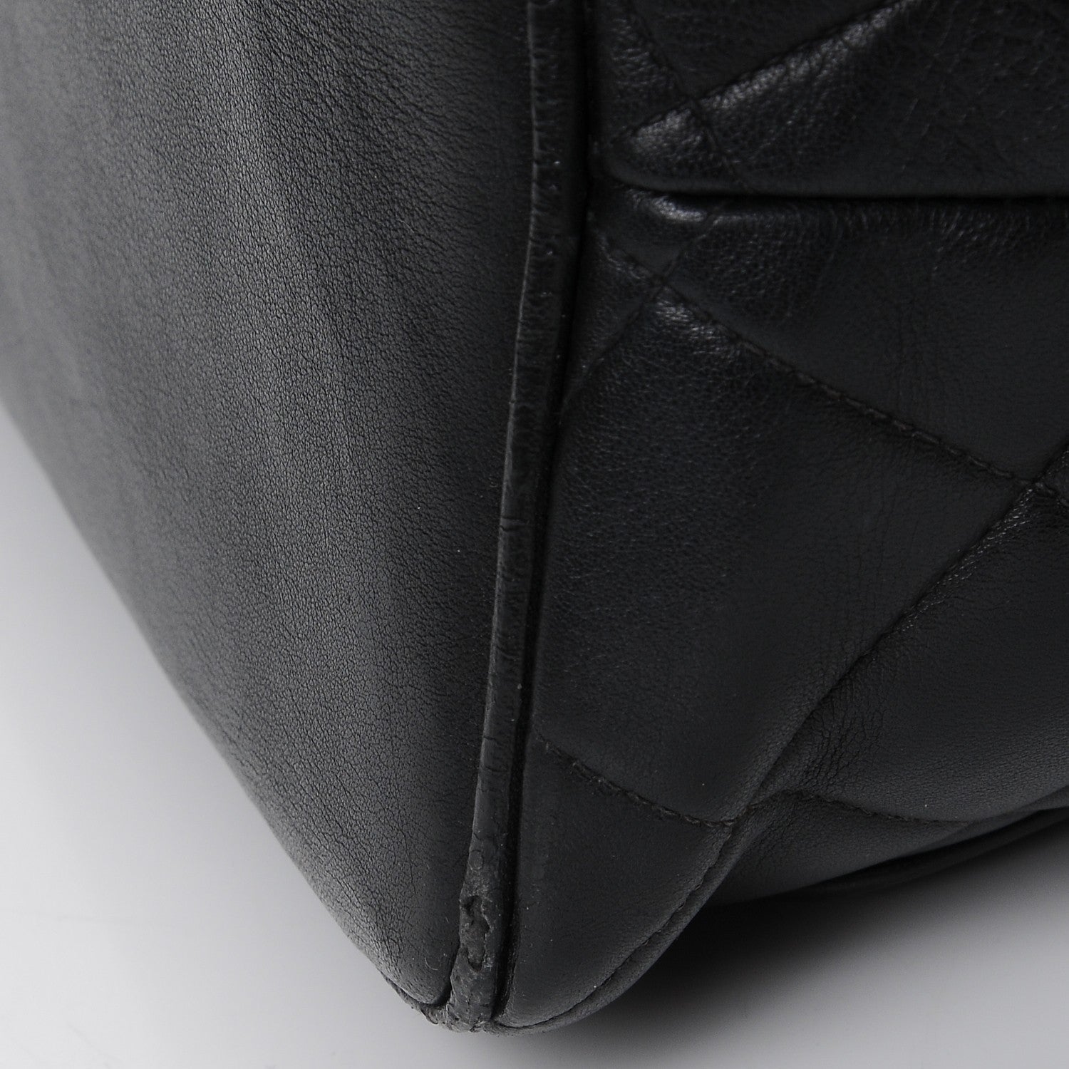 Chanel Lambskin Quilted Medallion Tote Black 12 of 15