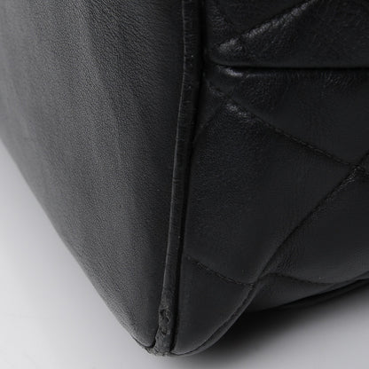 Chanel Lambskin Quilted Medallion Tote Black 12 of 15