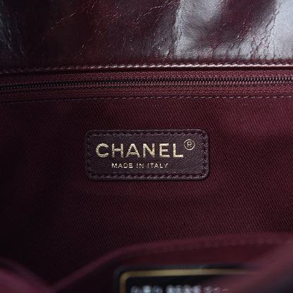 Chanel Glazed Calfskin Perfect Edge Tote Bordeaux 6 of 9
