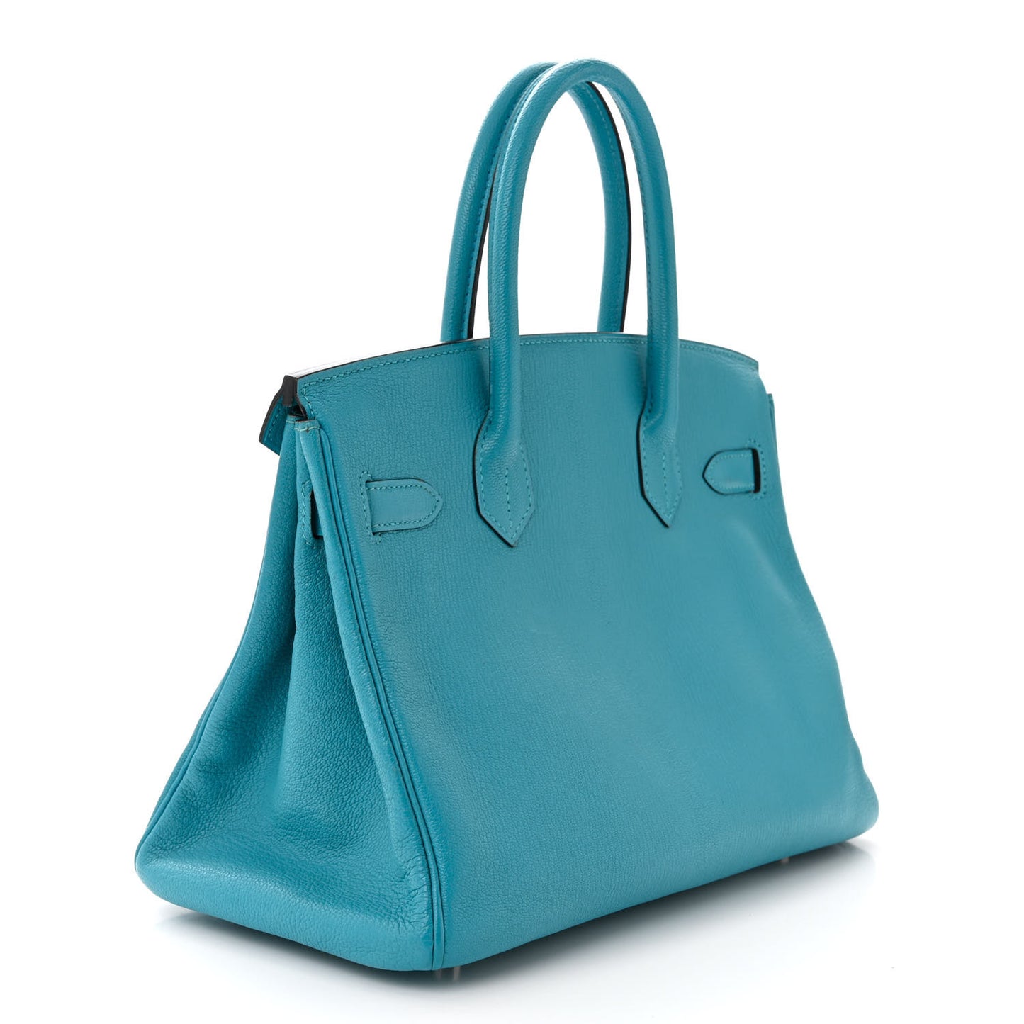 Chevre de Coromandel Birkin 30 Turquoise
