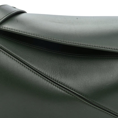 Loewe Satin Calfskin Monochrome Medium Puzzle Bag Vintage Khaki 7 of 9