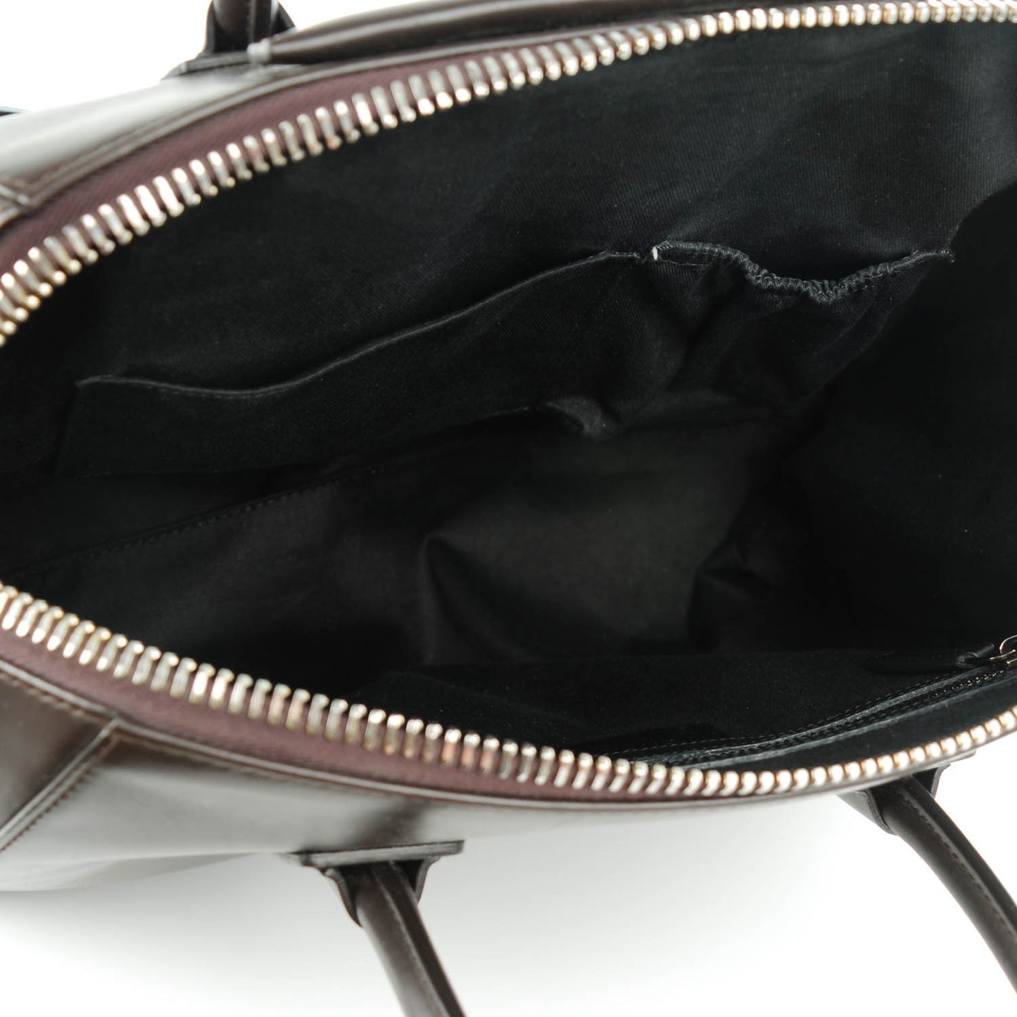 Buffed Calfskin Medium Antigona Dark Brown