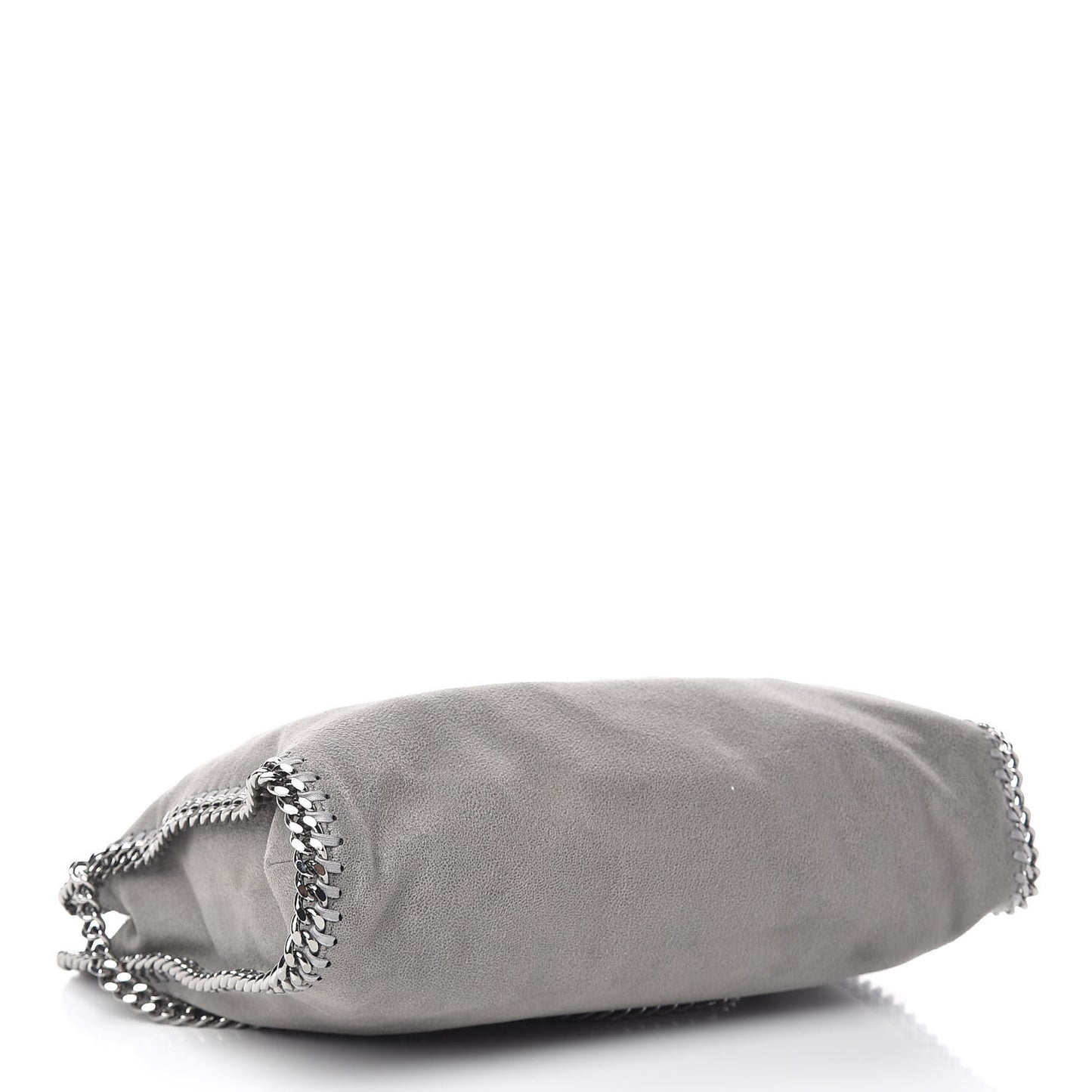 Shaggy Deer Falabella Fold Over Tote Grey