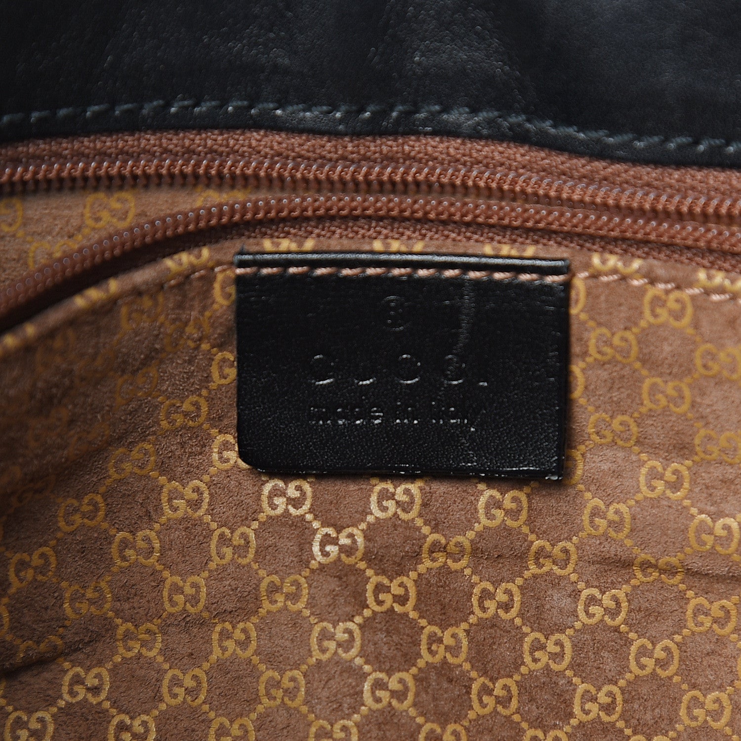 Gucci Calfskin Bardot Hobo Black 5 of 18