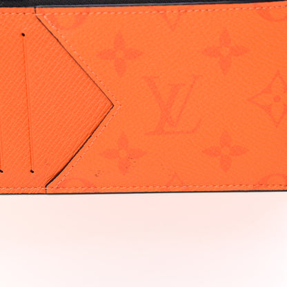 Louis Vuitton Taigarama Coin Card Holder Orange 7 of 8