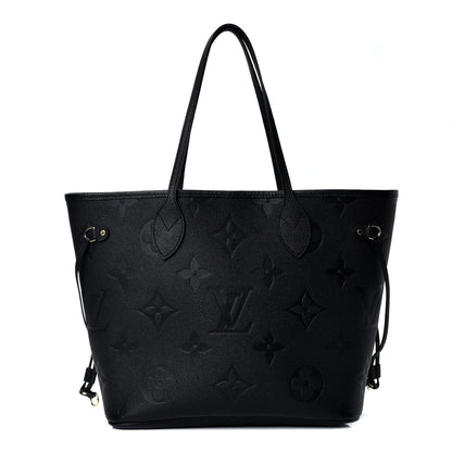 Louis Vuitton Empreinte Monogram Giant Neverfull MM Black 1 of 4