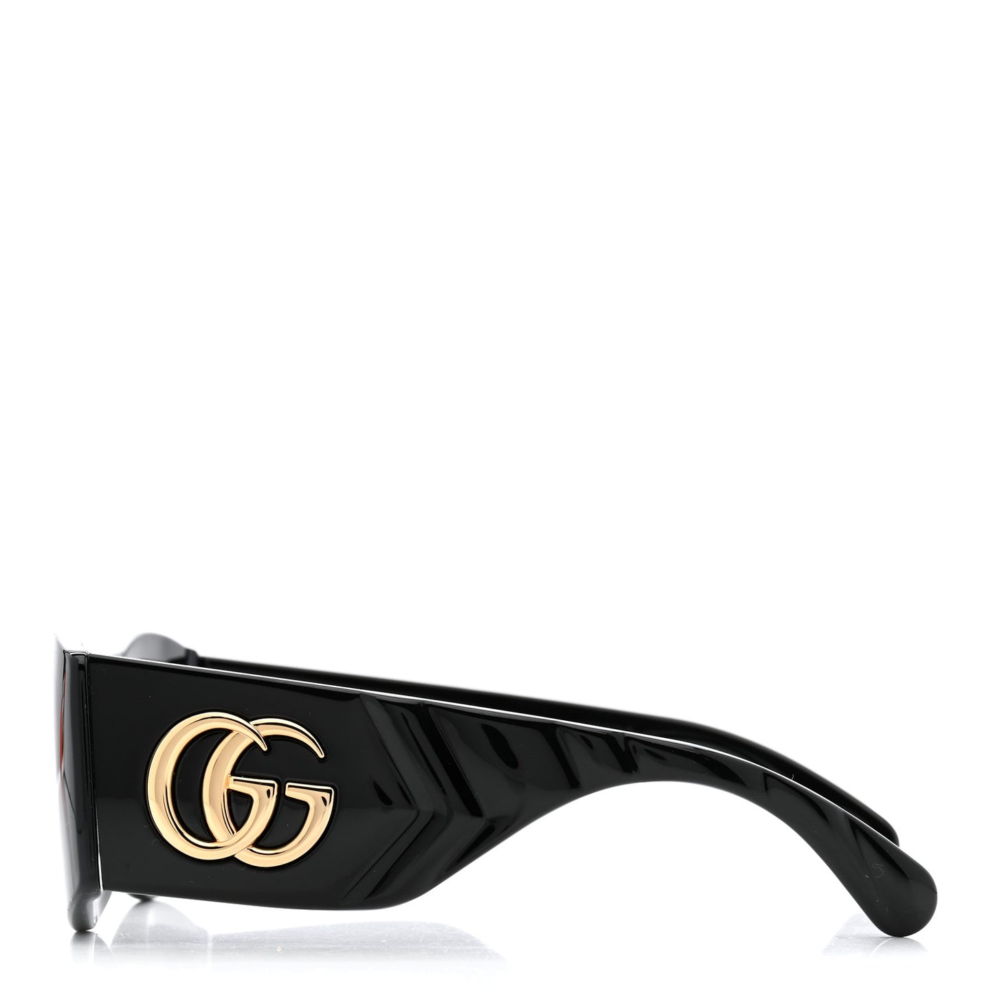 Acetate Frame GG Marmont Logo Sunglasses GG0810S Black