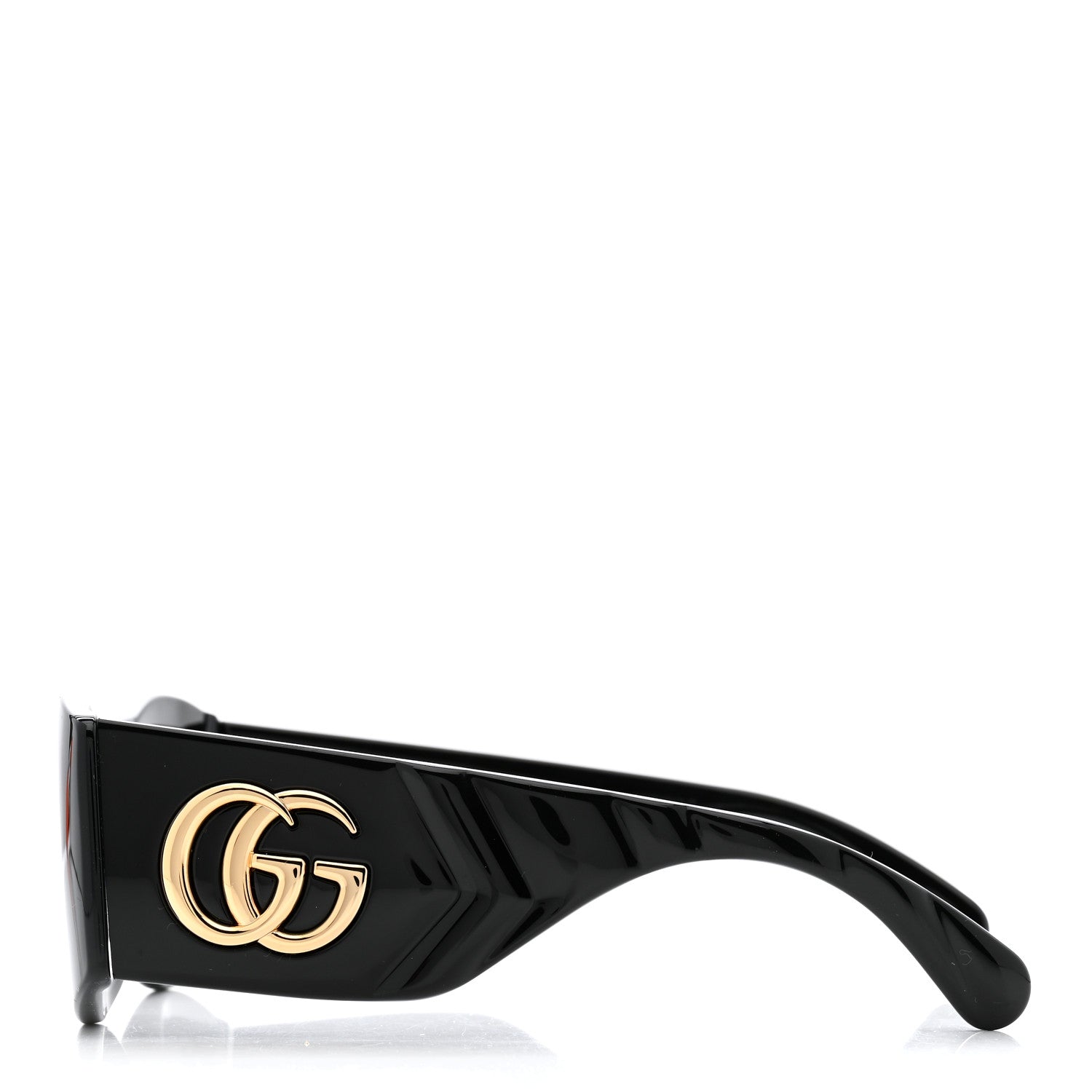 Gucci Acetate Frame GG Marmont Logo Sunglasses GG0810S Black 3 of 8