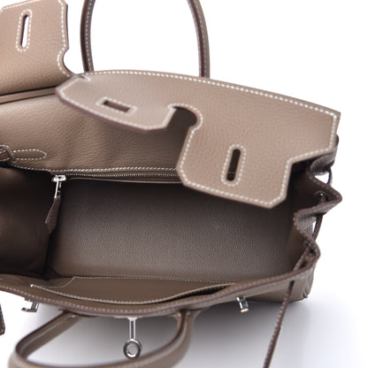 Hermes Togo Birkin 25 Etoupe 5 of 11