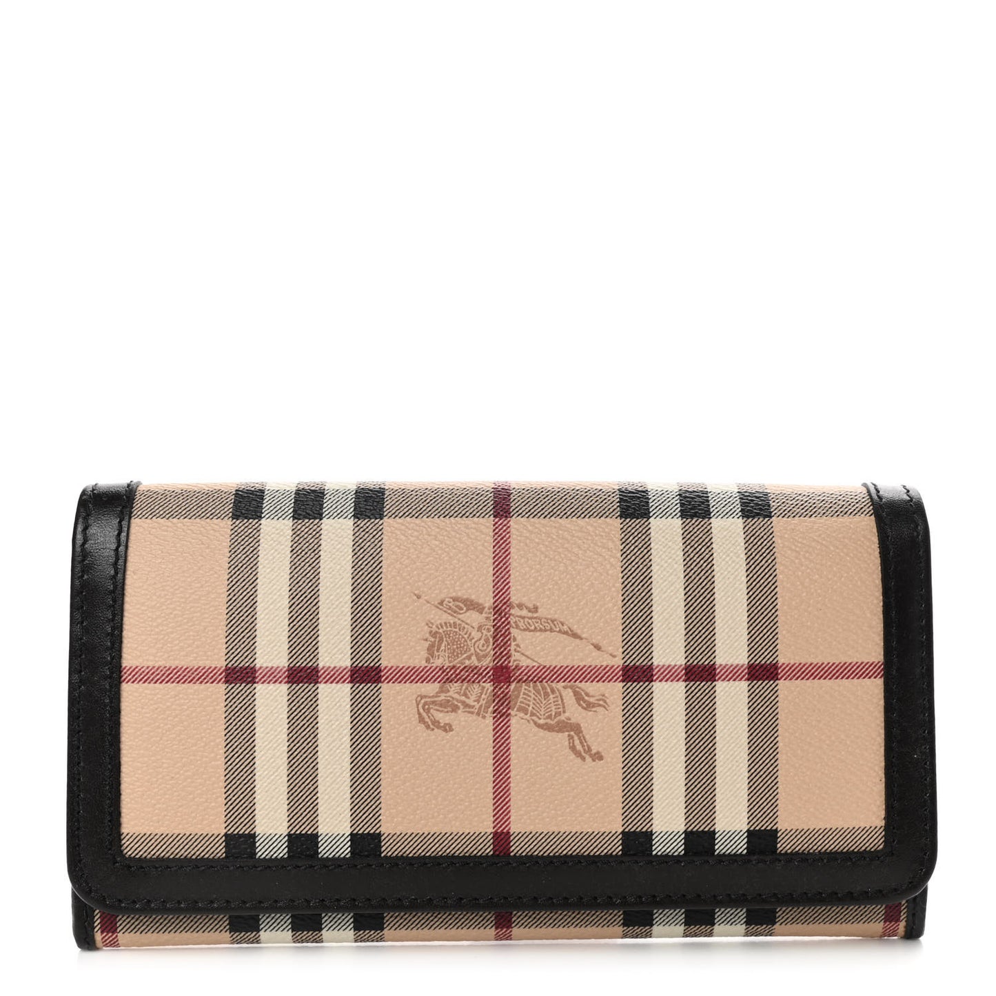 Haymarket Check Penrose Continental Wallet Brown