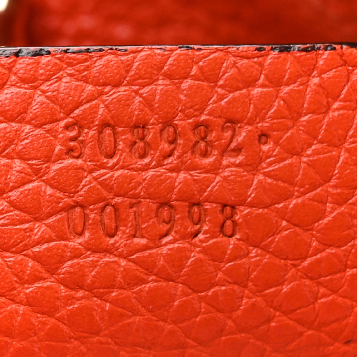 Gucci Pebbled Calfskin Medium Soho Chain Shoulder Bag Sun Orange 7 of 17