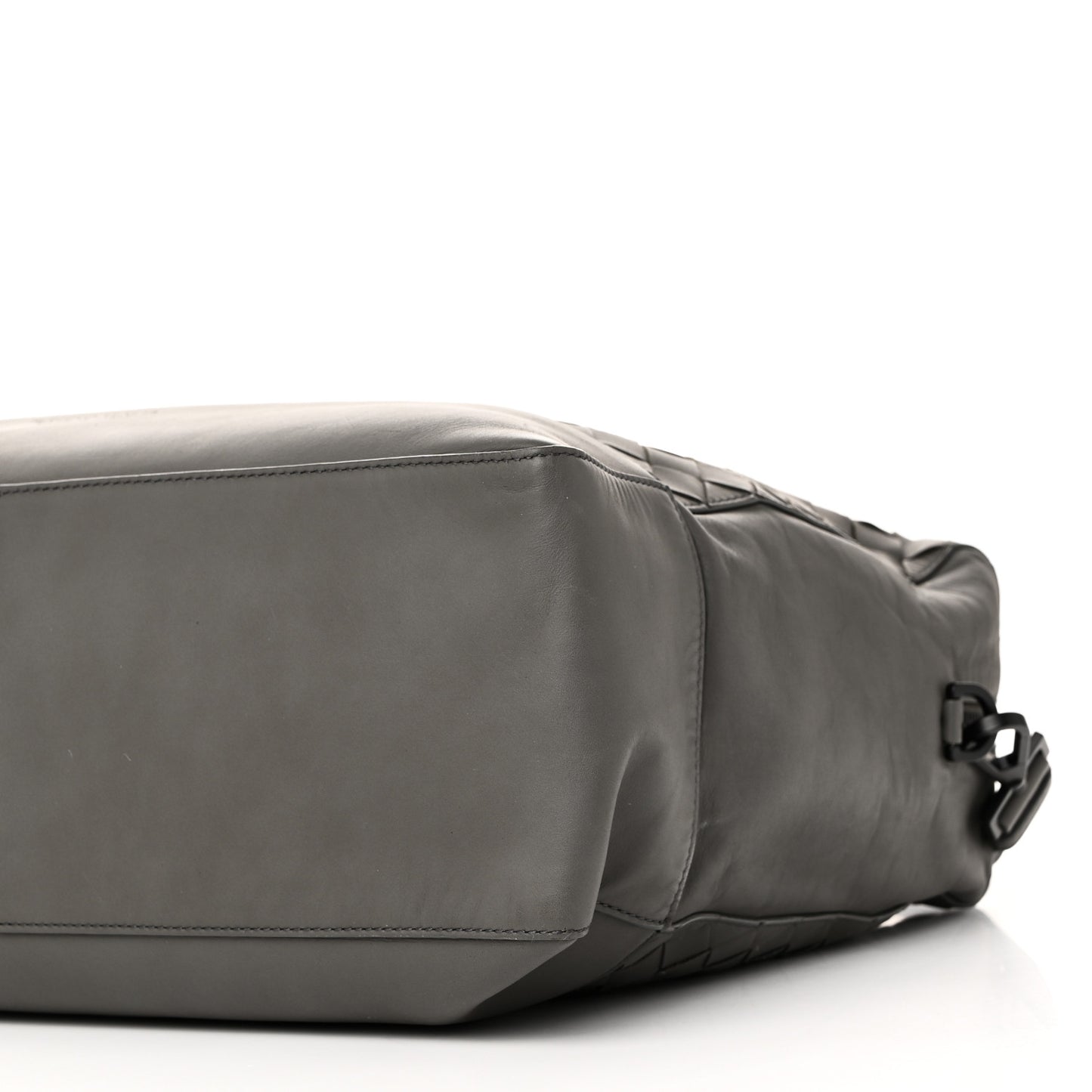 Nappa Intrecciato Briefcase Grey