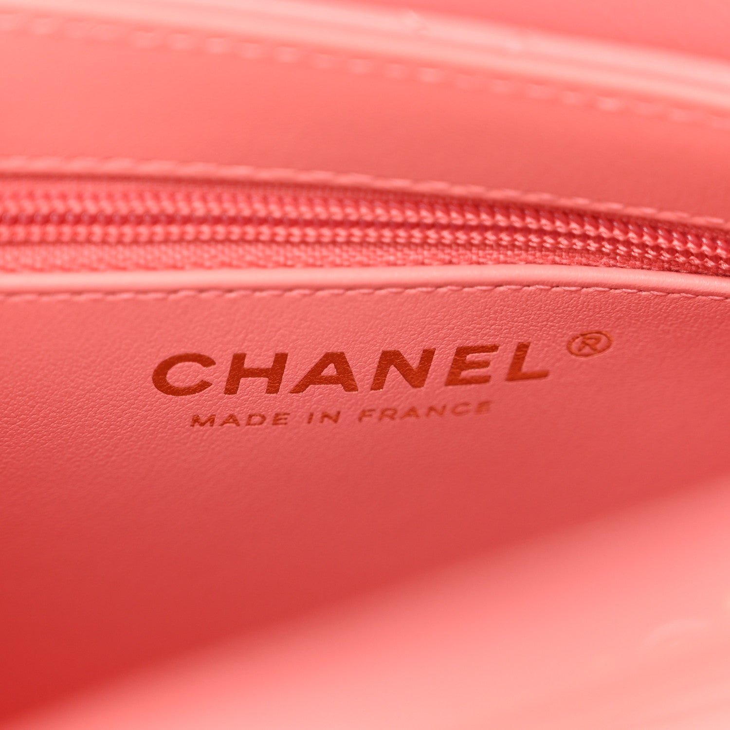Chanel Shiny Aged Calfskin Quilted Nano Kelly Shopper Pink 6 of 10