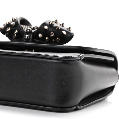 Christian Louboutin Calfskin Baby Sweety Charity NV Shoulder Bag Black 11 of 12