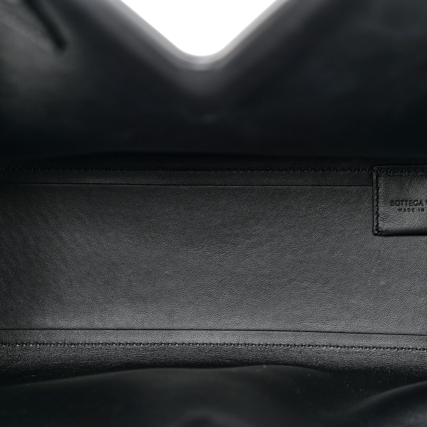 Bottega Veneta Calfskin Medium The Point Triangle Bag Black 5 of 10