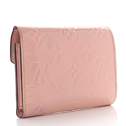 Louis Vuitton Vernis Victorine Wallet Rose Ballerine 3 of 13