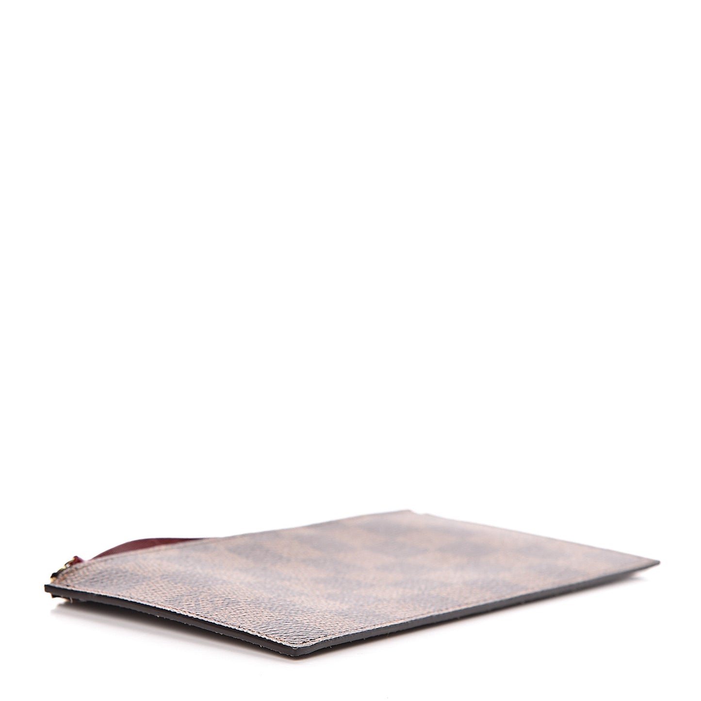Damier Ebene Felicie Chain Wallet Zippered Insert