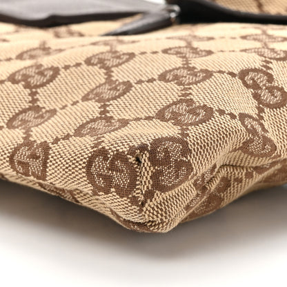 Gucci Monogram Web Belt Bag Dark Brown 9 of 11
