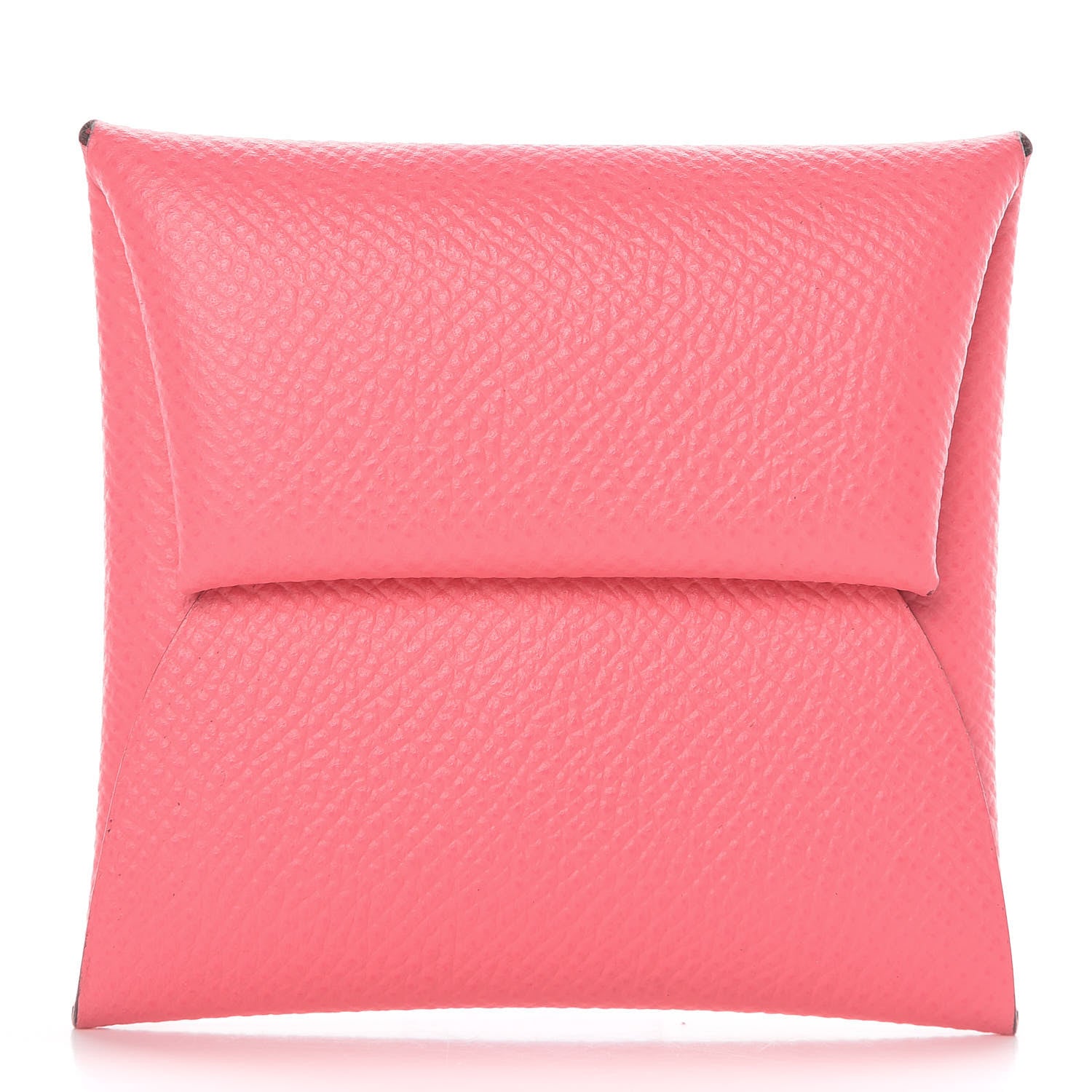 Hermes Epsom Bastia Coin Purse Rose Azalee 1 of 10