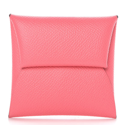 Hermes Epsom Bastia Coin Purse Rose Azalee 1 of 10