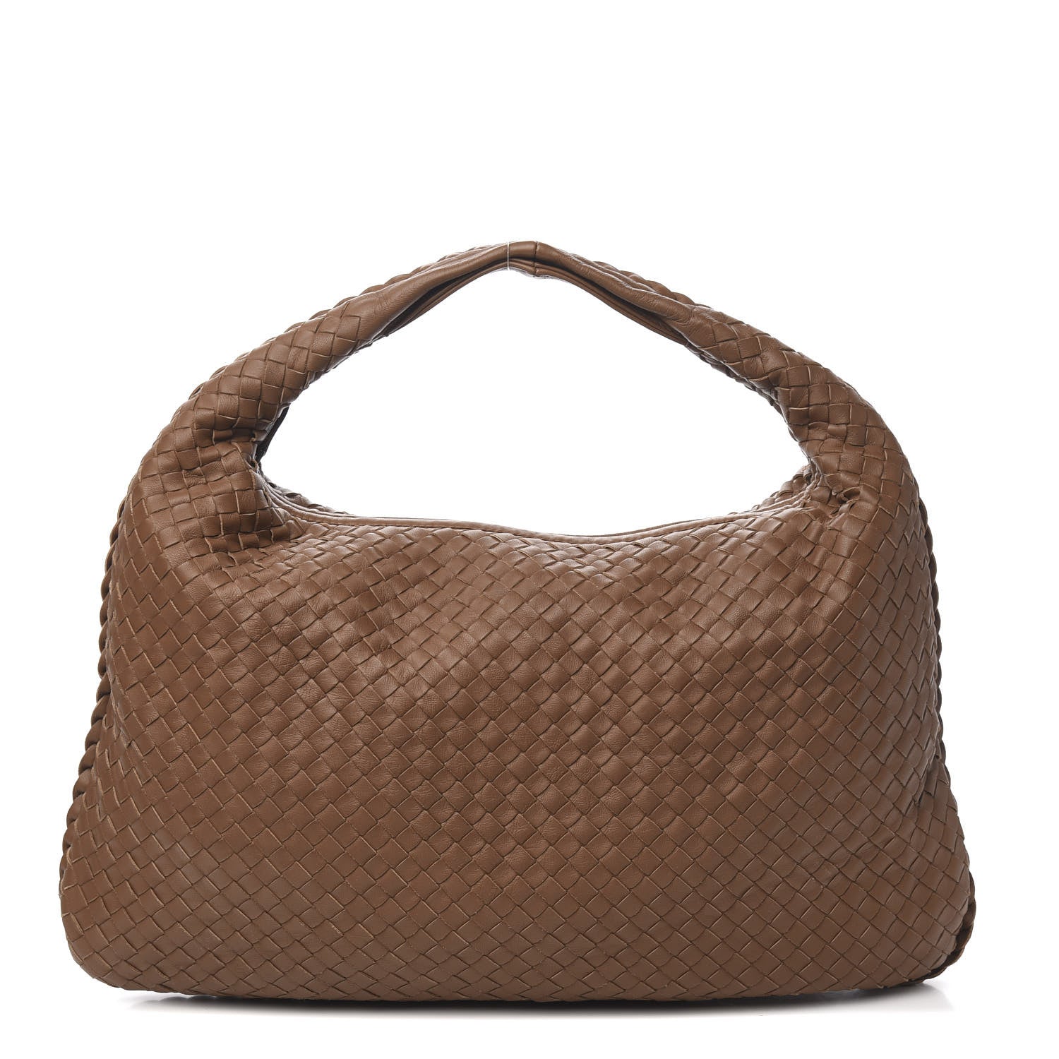 Bottega Veneta Nappa Intrecciato Medium Veneta Hobo Maple 1 of 9