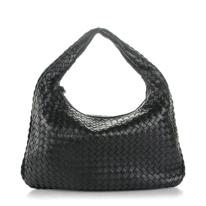 Bottega Veneta Nappa Intrecciato Medium Veneta Hobo Black 1 of 9
