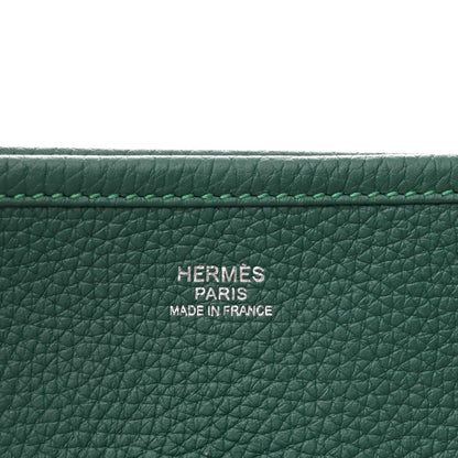 Hermes Taurillon Clemence Evelyne III GM Malachite 7 of 10