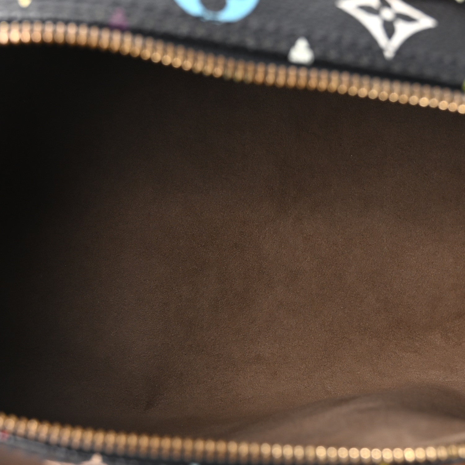 Louis Vuitton Monogram Multicolor Speedy 30 Black 5 of 9