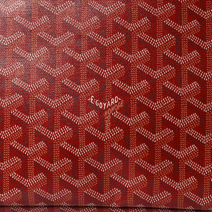 Goyard Goyardine Artois PM Red 8 of 10