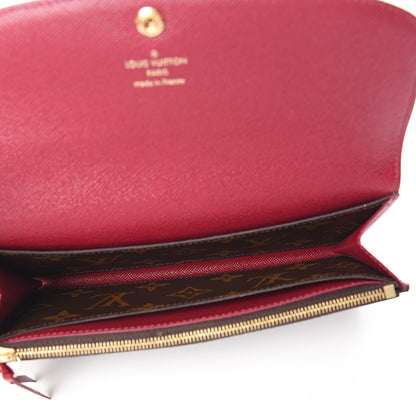 Louis Vuitton Monogram Emilie Wallet Fuchsia 4 of 6