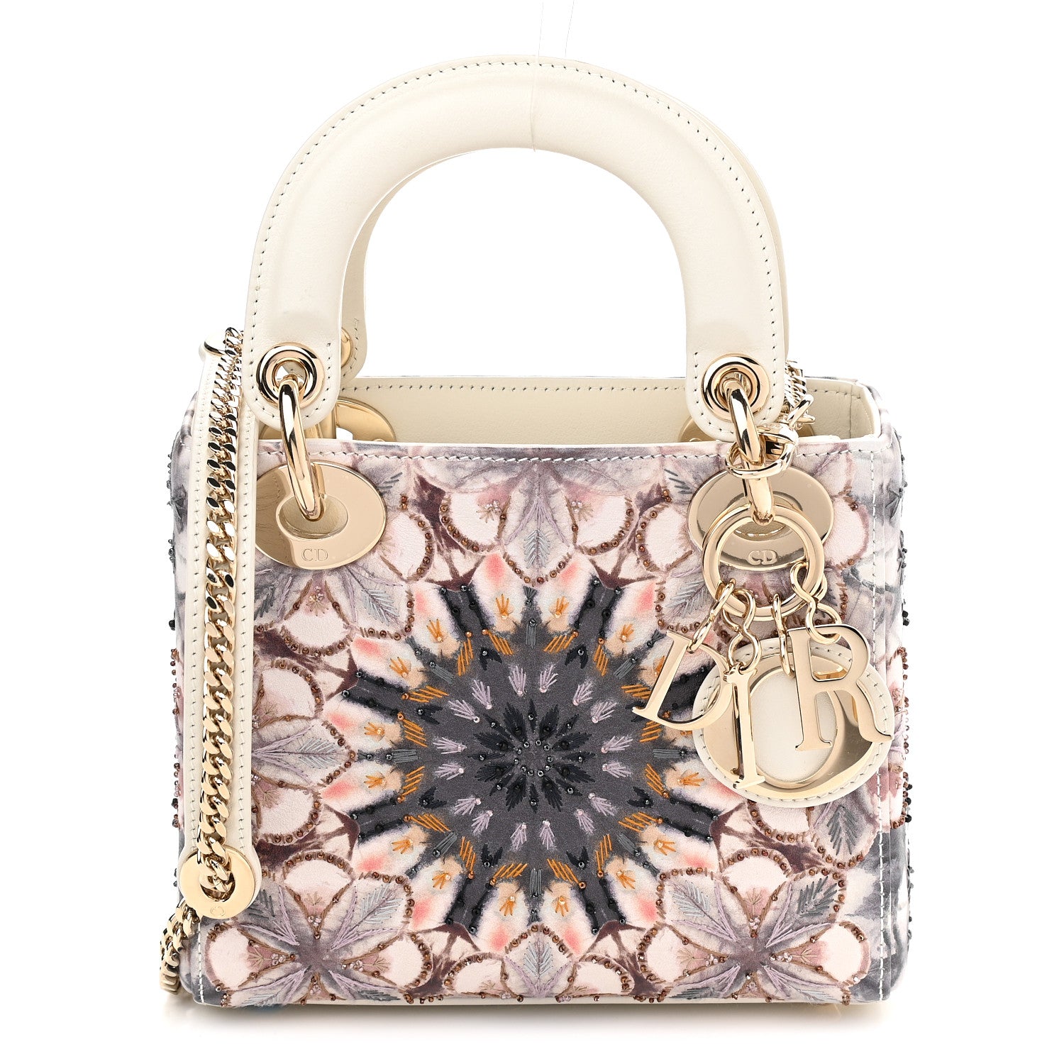 Christian Dior Calfskin Printed Mini KaleiDiorscopic Lady Dior Multicolor 1 of 8