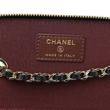 Chanel Caviar Quilted Small Vanity Case With Chain Black 6 of 11
