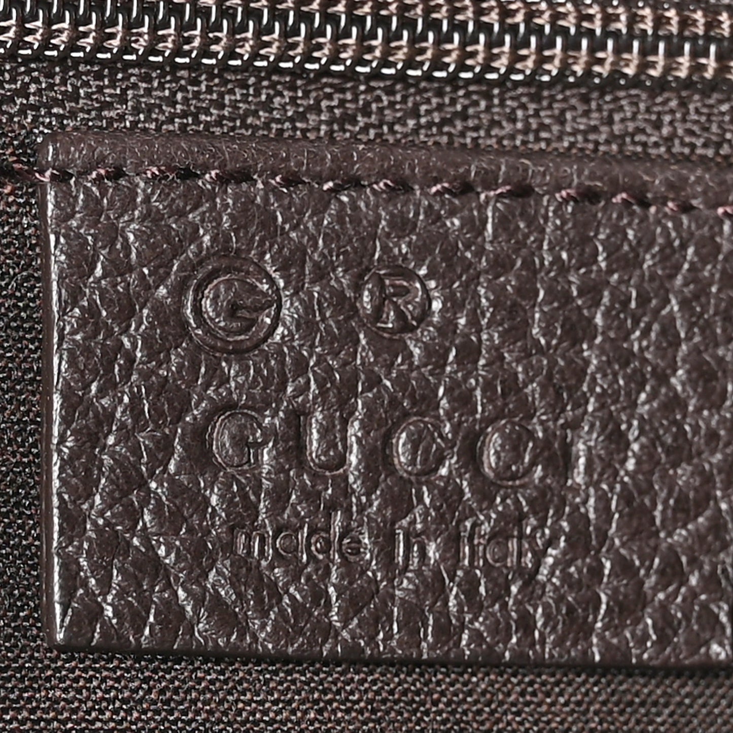 Canvas Monogram Gifford Shopping Tote Brown
