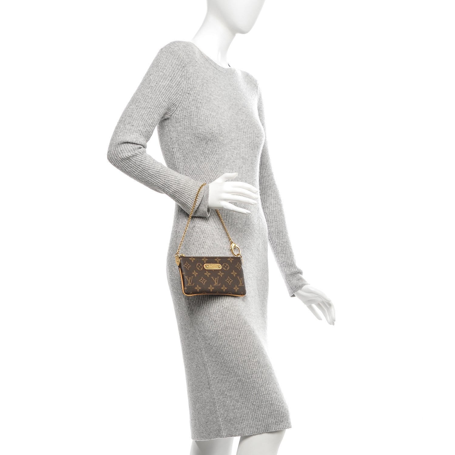 Louis Vuitton Monogram Pochette Milla MM 2 of 7