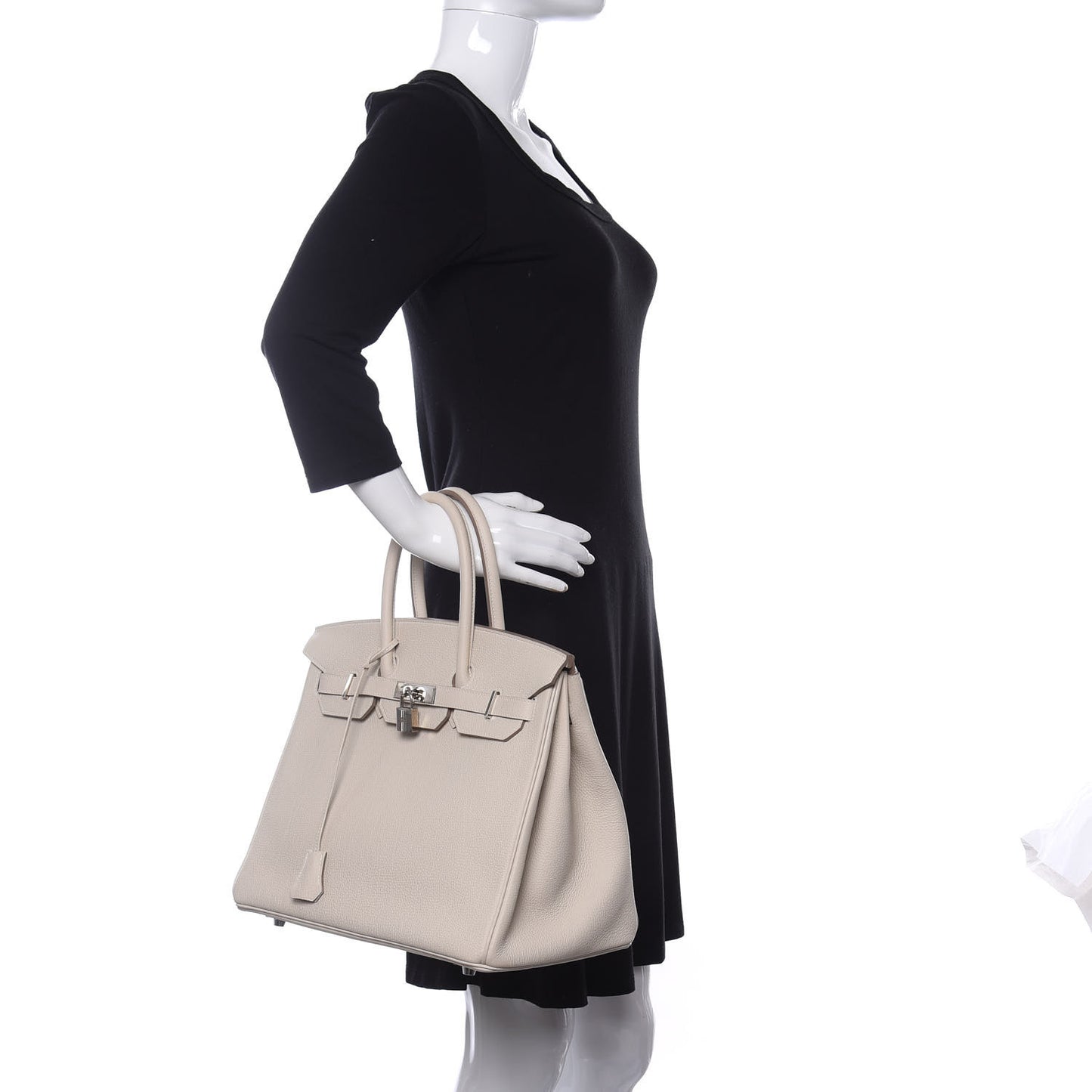 Taurillon Clemence Birkin 35 Craie